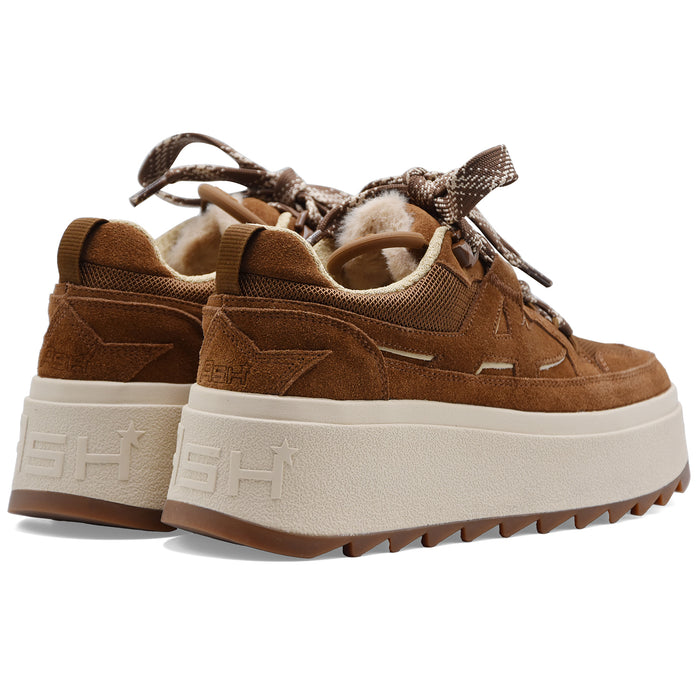 Sneakers Ash Movie Donna Chestnut Cappuccino Con Maxi Platform