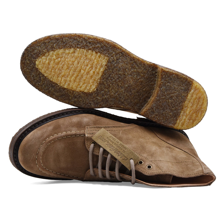 Polacchini Astorflex Nuvoflex 2 Uomo Suede Taupe Made In Italy