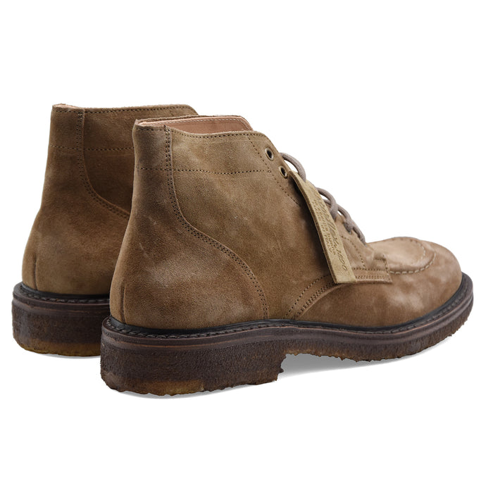 Polacchini Astorflex Nuvoflex 2 Uomo Suede Taupe Made In Italy