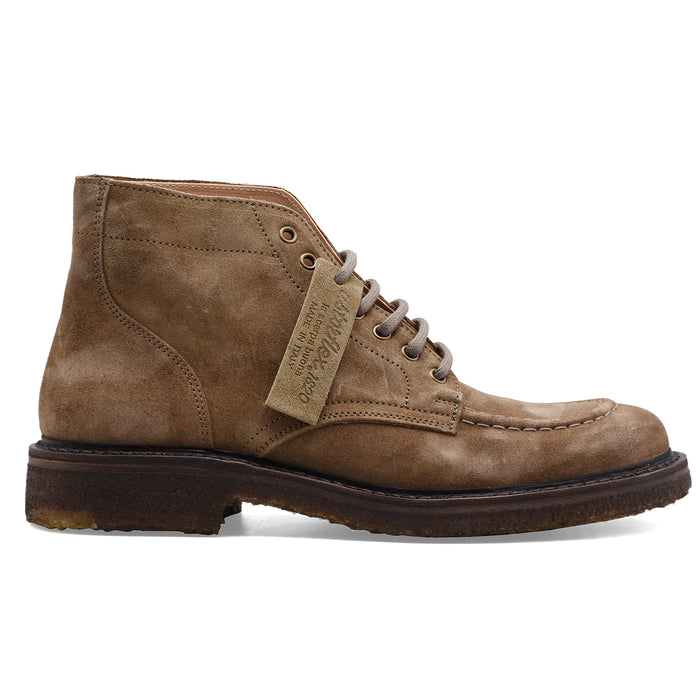 Polacchini Astorflex Nuvoflex 2 Uomo Suede Taupe Made In Italy