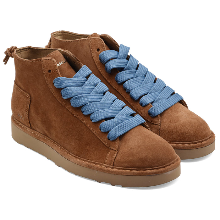 Polacchini Uomo Panchic Vero Camoscio Cognac ICON-ANKLE BOOT