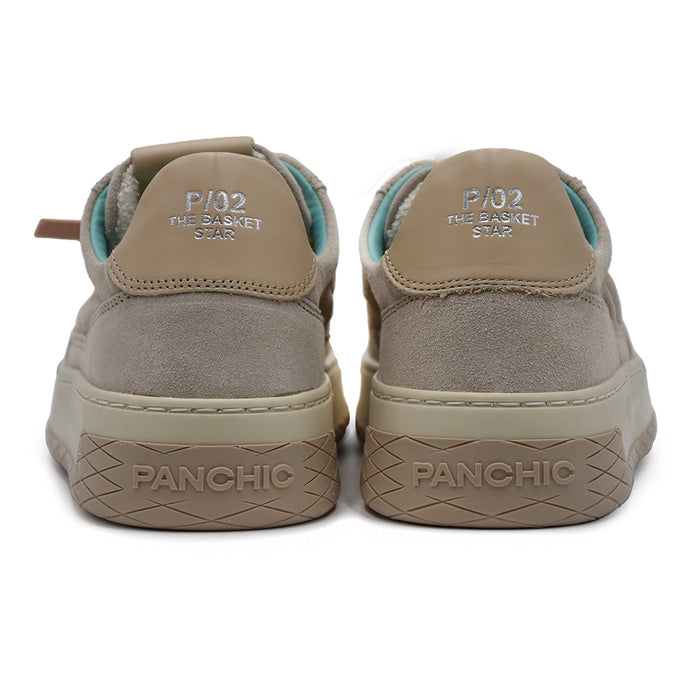 Panchic Sneakers Basket Line P02 Gray Men With Rear Logo