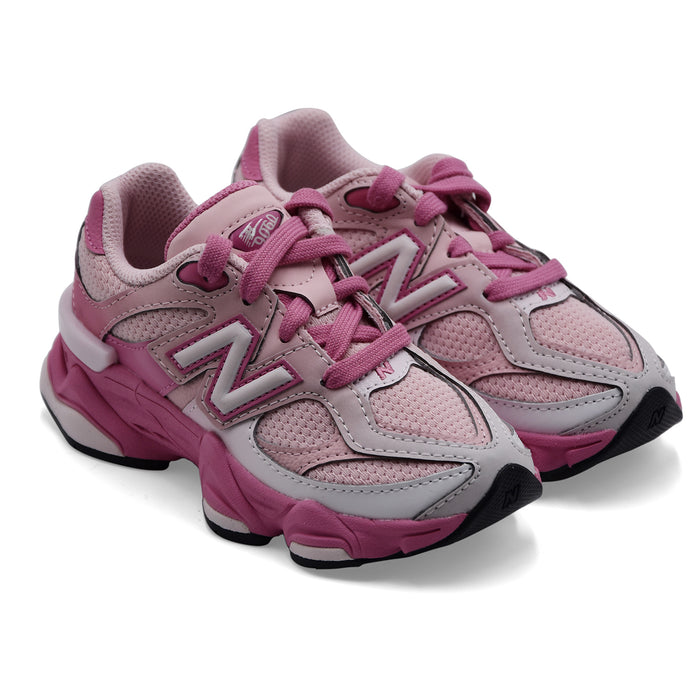 Sneakers Bambina New Balance 9060 Rosa Silhouette Voluminosa