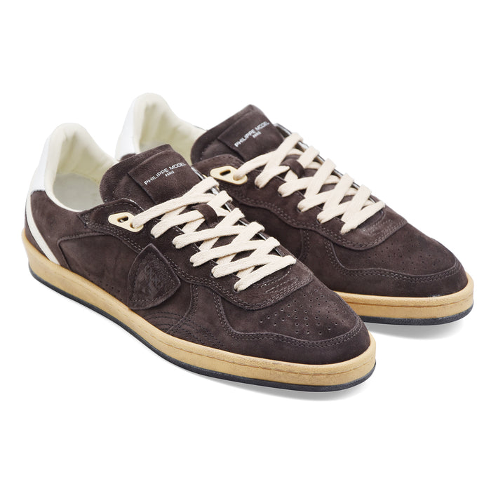 Philippe Model Sneakers Uomo Vero Camoscio Marrone PGLU D004