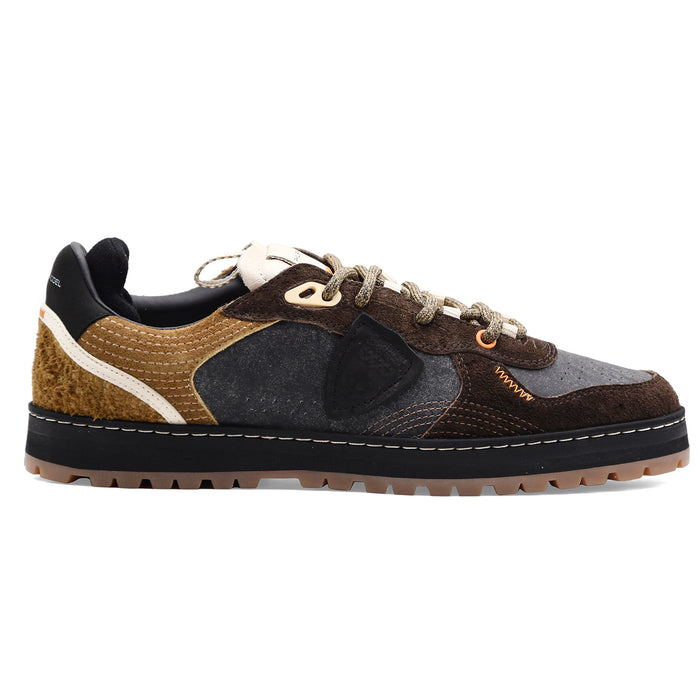 Sneakers Philippe Model Pgal Uomo Trail Edition Marrone Nero