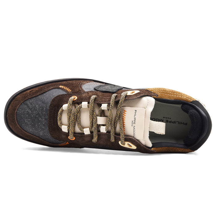 Sneakers Philippe Model Pgal Uomo Trail Edition Marrone Nero