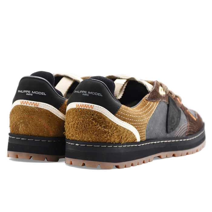 Sneakers Philippe Model Pgal Uomo Trail Edition Marrone Nero