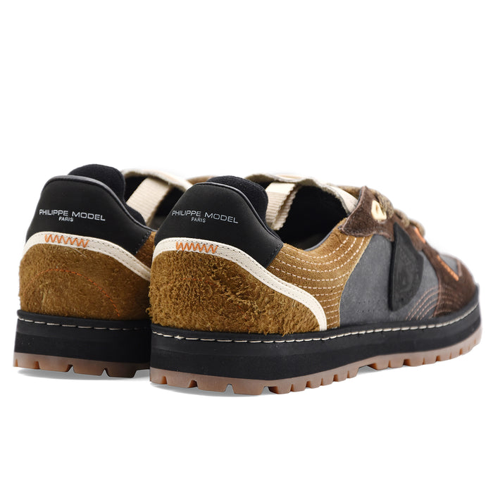 Sneakers Philippe Model Pgal Uomo Trail Edition Marrone Nero