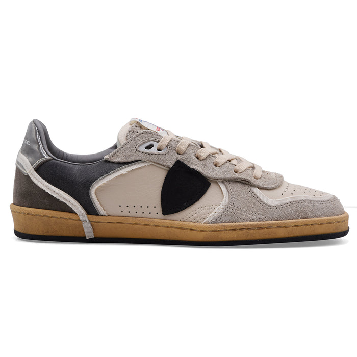 Sneakers Philippe Model Uomo PGLU VXE3 Pelle Scamosciata Grigia