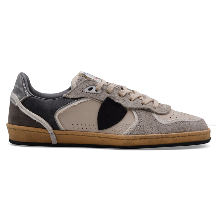 Sneakers Philippe Model Uomo PGLU VXE3 Pelle Scamosciata Grigia