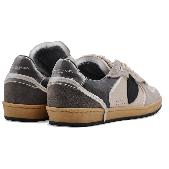 Sneakers Philippe Model Uomo PGLU VXE3 Pelle Scamosciata Grigia