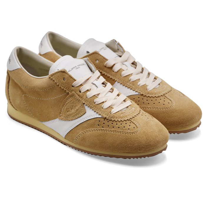 Sneakers Donna Philippe Model PLANCHE LOW Vero Camoscio Beige