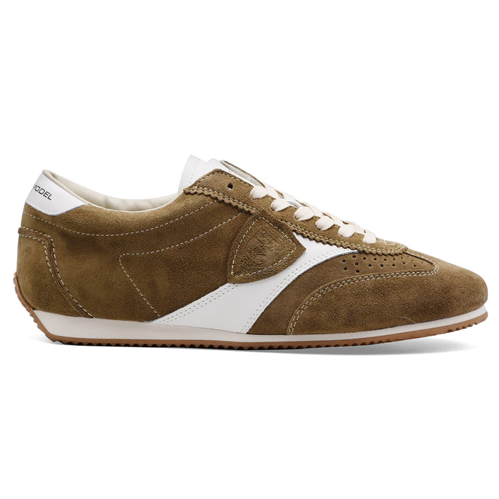 Sneakers Philippe Model Uomo PLANCHE LOW In Camoscio Militare