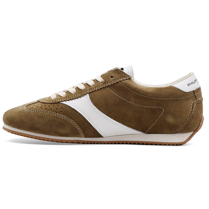 Sneakers Philippe Model Uomo PLANCHE LOW In Camoscio Militare