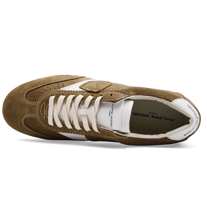 Sneakers Philippe Model Uomo PLANCHE LOW In Camoscio Militare