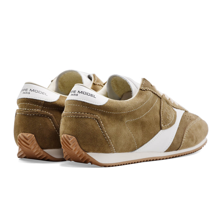 Sneakers Philippe Model Uomo PLANCHE LOW In Camoscio Militare