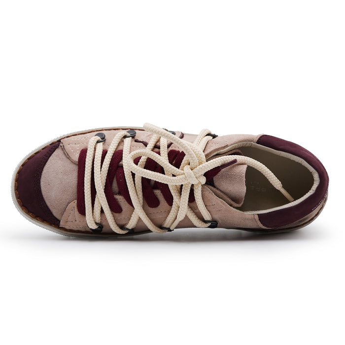 Sneakers Philippe Model Donna Prsx Rosa Con Dettagli Bordeaux