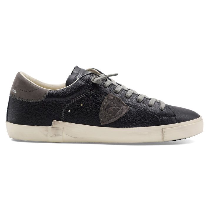 Sneakers Philippe Model Prsx Uomo Fango Nero Scudetto Iconico