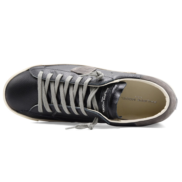 Sneakers Philippe Model Prsx Uomo Fango Nero Scudetto Iconico