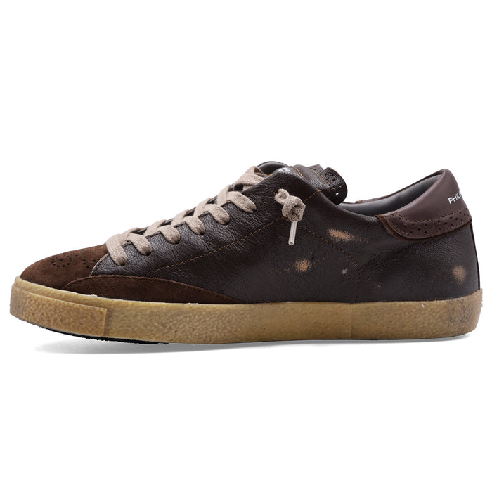 Sneakers Philippe Model Paris PRSX Uomo Marrone Vintage Brogue