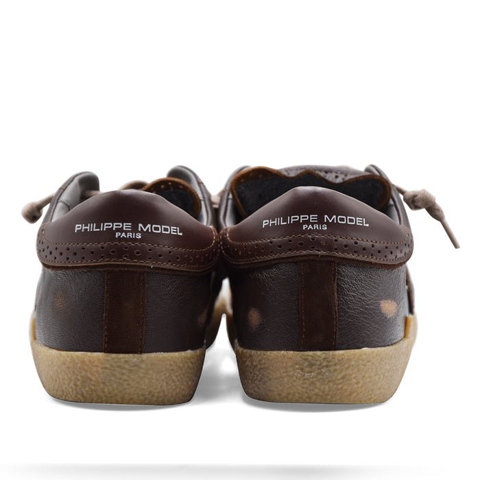 Sneakers Philippe Model Paris PRSX Uomo Marrone Vintage Brogue