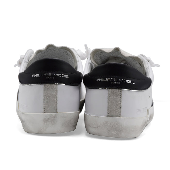 Sneakers Philippe Model Uomo PRSX Bianco Trattamento Vintage