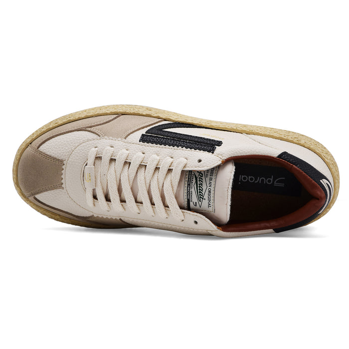 Sneakers Puraai Uomo Classic 1.01 Vintage Beige Sostenibilità