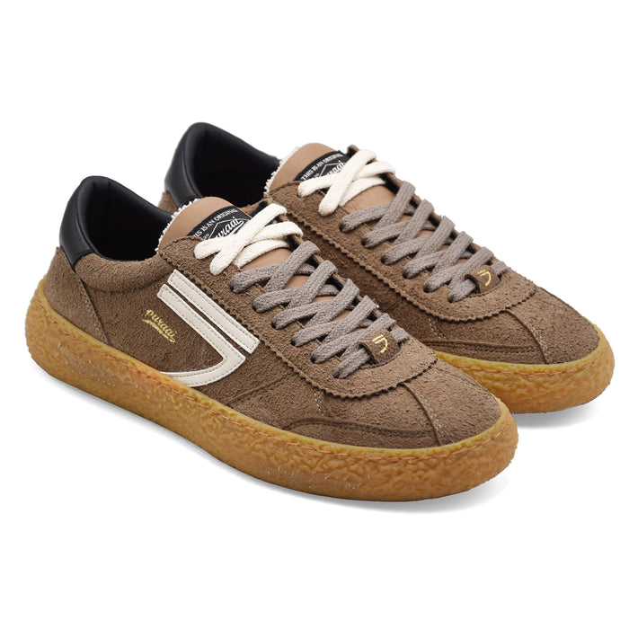 Sneakers Uomo Puraai 1.01 Vintage Baileys Tortora Stile Retrò