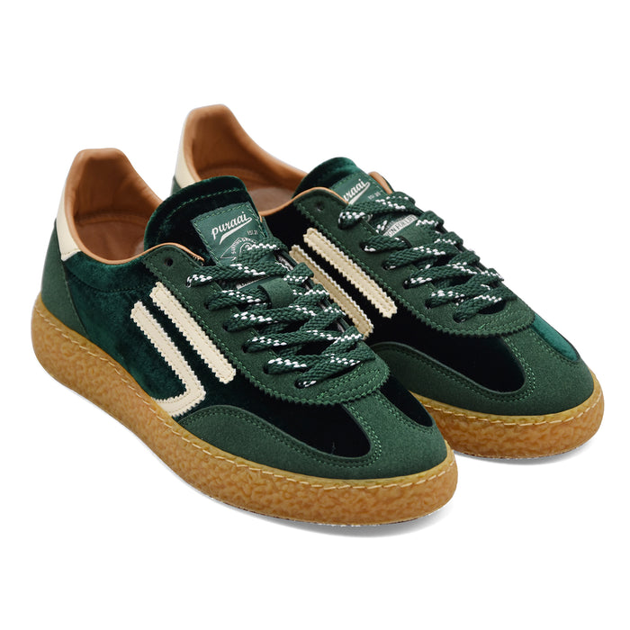 Puraai 6.01 XS Sneakers Women Peppermint Microsuede Vegan Green