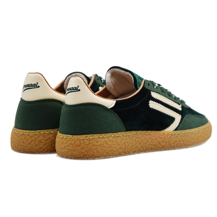 Puraai 6.01 XS Sneakers Women Peppermint Microsuede Vegan Green