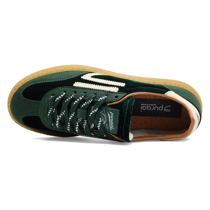 Puraai 6.01 XS Sneakers Women Peppermint Microsuede Vegan Green