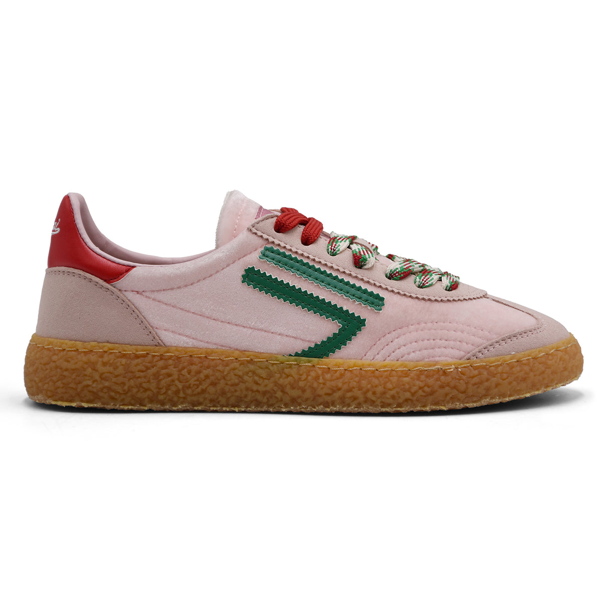 Puraai Women's 6.01 XS Pink Conch Shell Trainer Retro Sneakers | Sabot ...