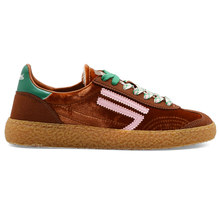 Sneakers Donna Puraai 6.01 XS Bronze Effetto Velluto Marrone