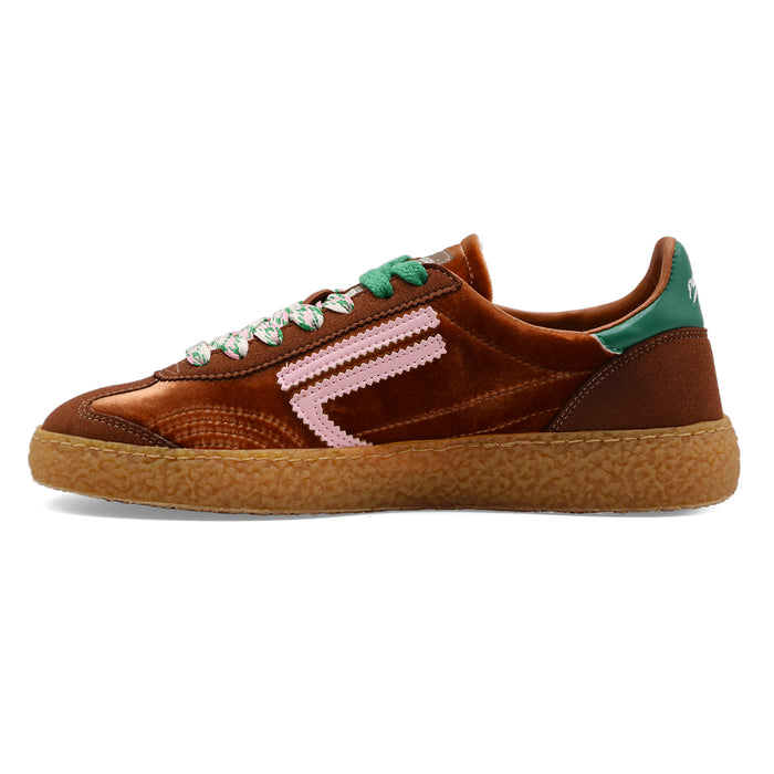 Sneakers Donna Puraai 6.01 XS Bronze Effetto Velluto Marrone