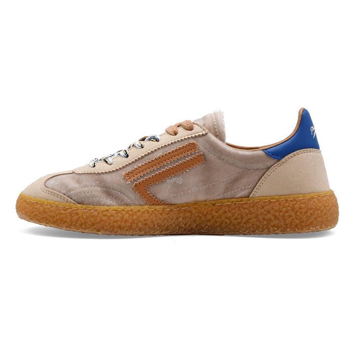 Sneakers Puraai Donna 6.01 XS Beige E Logo Tonalità Caramello
