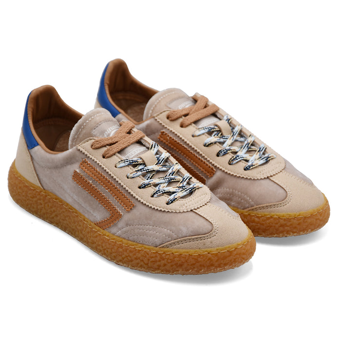Sneakers Puraai Donna 6.01 XS Beige E Logo Tonalità Caramello