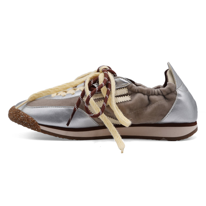 Sneakers Donna Puraai P.02 Panther Radio Argento Metallizzato