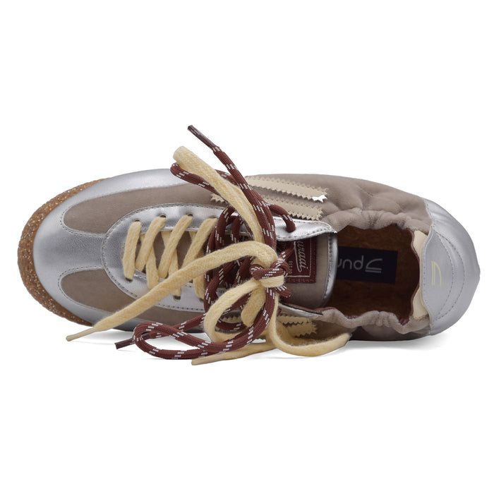Sneakers Donna Puraai P.02 Panther Radio Argento Metallizzato