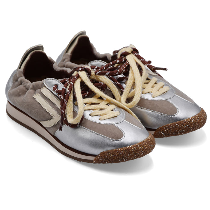 Sneakers Donna Puraai P.02 Panther Radio Argento Metallizzato