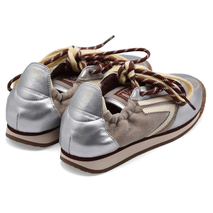 Sneakers Donna Puraai P.02 Panther Radio Argento Metallizzato