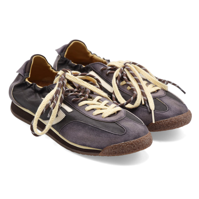 Sneakers Uomo Puraai 6.02 Panther Marrone Glove Logo Laterale