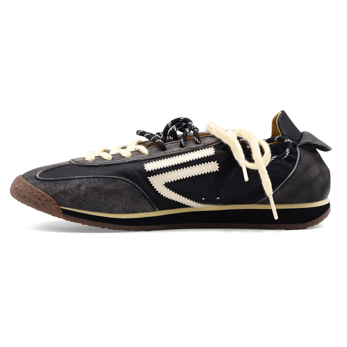 Sneakers Uomo Puraai 6.02 Panther Nero Grigio Sportivo Retrò