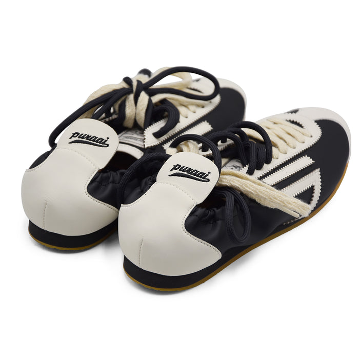 Sneakers Donna Puraai 8.01 Lion Pepper Bianco Nero Stile Trendy