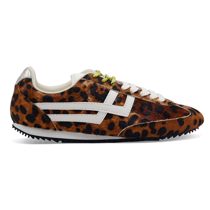 Sneakers Donna Pro Keds RACER 77 Pelle Scamosciata Leopardata
