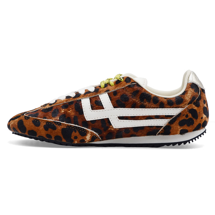 Sneakers Donna Pro Keds RACER 77 Pelle Scamosciata Leopardata