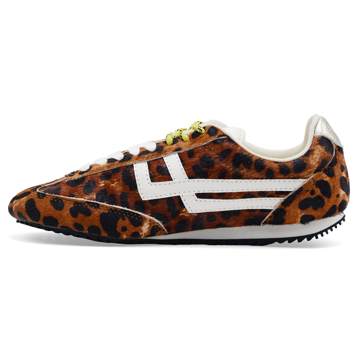 Sneakers Donna Pro Keds RACER 77 Pelle Scamosciata Leopardata