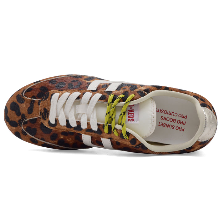 Sneakers Donna Pro Keds RACER 77 Pelle Scamosciata Leopardata