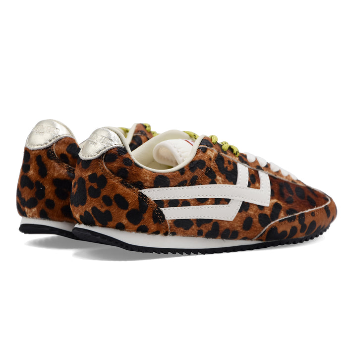 Sneakers Donna Pro Keds RACER 77 Pelle Scamosciata Leopardata