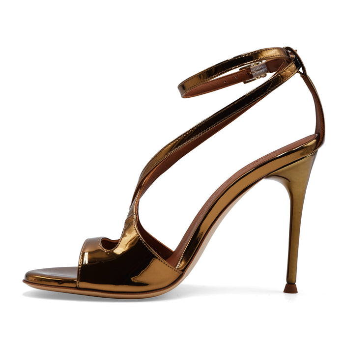 Sandali Incrociati Sergio Levantesi Donna Rebel6 Specchio Bronzo