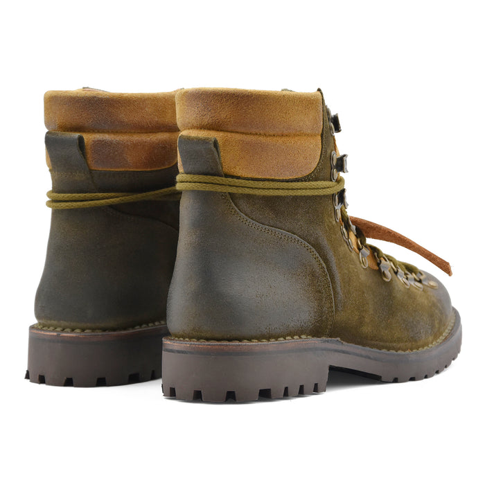 Pedula Astorflex Uomo Rockflex Vera Pelle Scamosciata Foresta